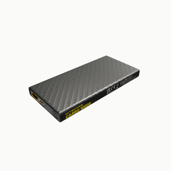 Пауэрбанк NITECORE CARBO 10000 (Энергоемкость 10Ah*3,85V=38,5Wh)